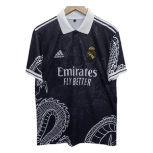 Real Madrid 2023 24 Black Dragon Jersey Cyberried Store