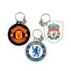 Chelsea Liverpool united logo printed keychain