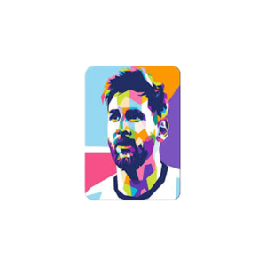 Lionel Messi photo printed keychain