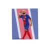 Neymar image printed keychain