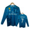 Cr7 Real Madrid 2016-17 bicycle kick full sleeve retro jersey