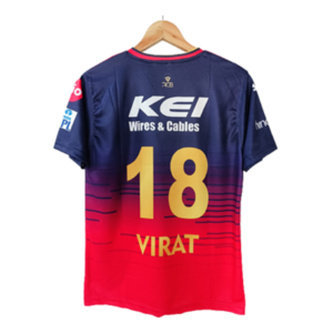 RCB Official Virat Kohli Jersey 2023 IPL Jersey Cyberried Store