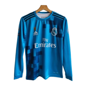 Real madrid 2017-18 C.Ronaldo Full sleeve Retro jersey | Retro collection front