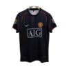 Cristiano Ronaldo 2007 2008 Manchester United retro jersey with ronaldo name and manchester united logo