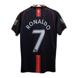 Cristiano Ronaldo 2007 2008 Manchester United retro jersey with ronaldo name