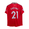 Manchester United Home Shirt 2022-23 with Antony 21 number printed