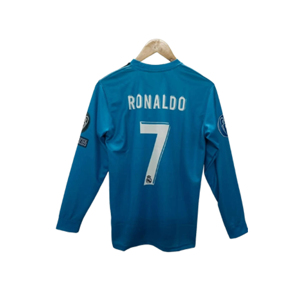 Cristiano Ronaldo real Madrid retro jersey 2017-2018 back