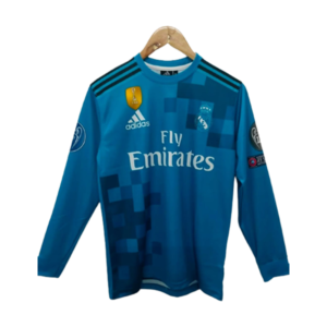 Cristiano Ronaldo real Madrid retro jersey 2017-2018 Font