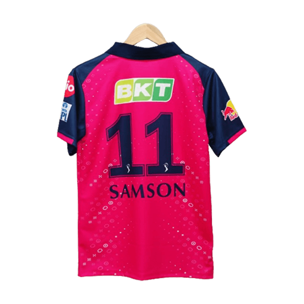Rajasthan royals sanju v Samson 2024 jersey product back