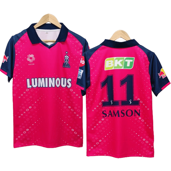 Rajasthan royals sanju v Samson 2024 jersey product