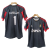 Iker Casillas Real Madrid retro jersey number 1 printed
