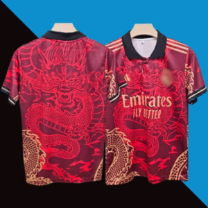 Real Madrid 2024-25 red dragon jersey product
