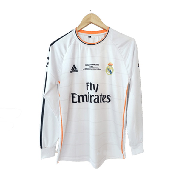 Real Madrid 20213 14 kaka retro full sleeve jersey front