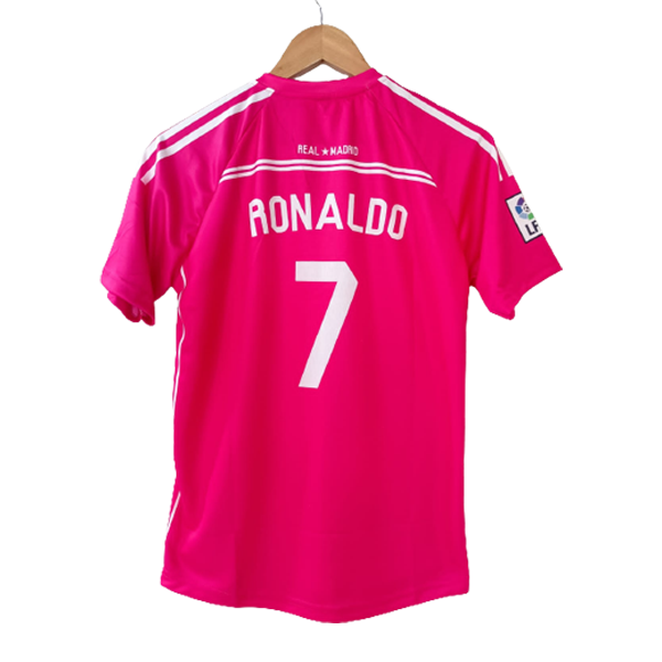 Real Madrid 2014 – 2015 Away Ronaldo Retro jersey back