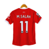 Liverpool Home jersey 11 M Salah name and 11 number printed