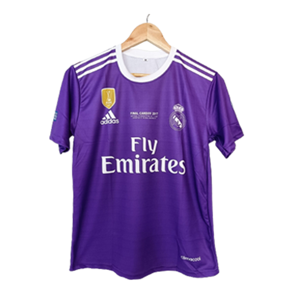 Real Madrid 2016-2017 purple jersey Cristiano Ronaldo front