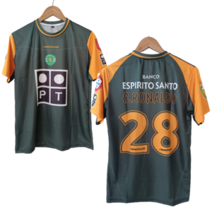 SPORTING LISBON 2002-03 Cristiano Ronaldo jersey number 28 printed