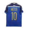 Argentina 2014 world cup final away Messi jersey back
