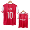 Mesut Ozil Arsenal red and white jersey