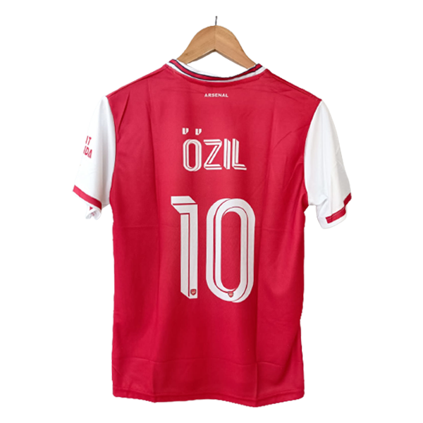 Mesut Ozil Arsenal jersey back number 10 printed