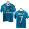 Real madrid 2017-18 C.Ronaldo Half sleeve Retro Jersey