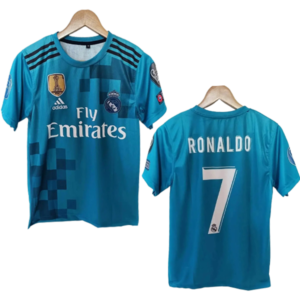 dreamjersey90s Real Madrid 2016-17 Purple Jersey Ronaldo #7 L