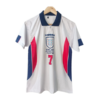 1998 France world cup England David Beckham retro jersey number 7 printed front