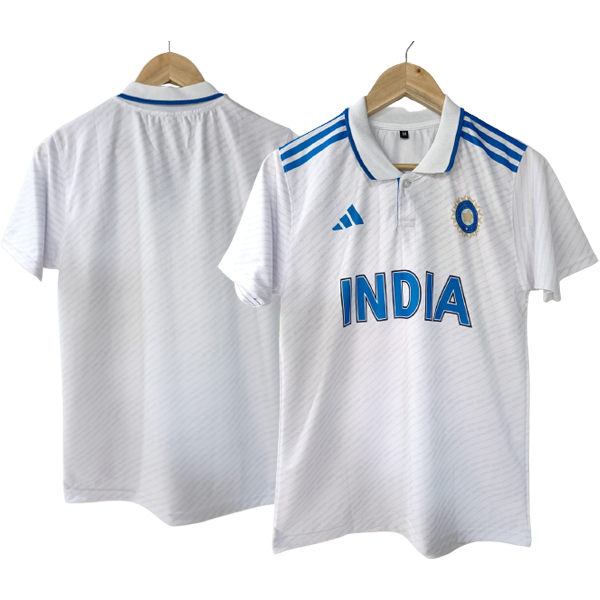 Indian cricket team new test match adidas jersey product