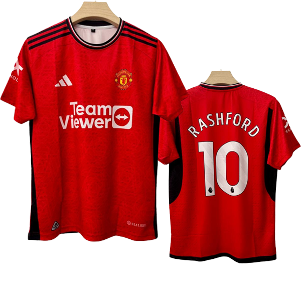 Manchester United 2023-24 Marcus Rashford number 10 printed jersey product