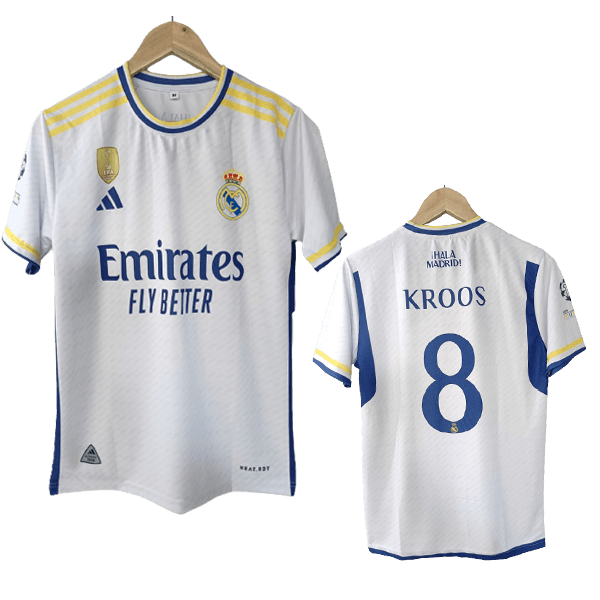Real Madrid 2023-24 Toni croos home jersey number 8 printed