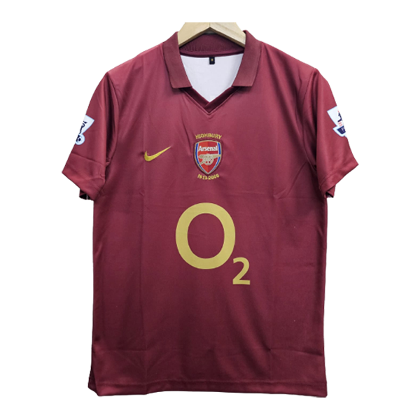 Arsenal 2005-06 Thierry Henry home jersey product front