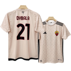 As Roma 2023-24 away jersey Paulo dybala number 21 printed