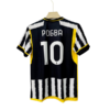 Paul Pogba 2023-24 Juventus home jersey product number 10 printed