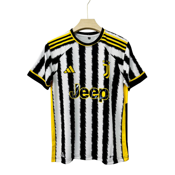 Paul Pogba 2023-24 Juventus home jersey product number 10 printed front