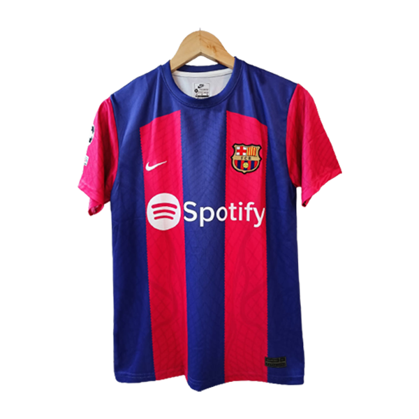 Barcelona 2023-24 home jersey pedri number 8 printed product front