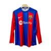 Barcelona 2023-24 home full sleeve jersey pedri number 8 printed front