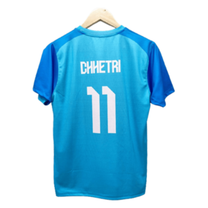 Indian football team New Jersey chetri number 11 printed back