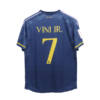 Real Madrid 2023-24 away jersey vini jr. number 7 printed product back