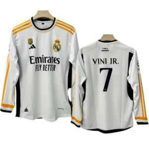 Real Madrid 2023-24 home vini.jr full sleeve jersey product