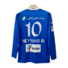 Al hilal 2023-24 home full sleeve jersey Neymar number 10 printed back