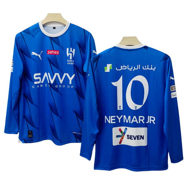 Al Hilal 2023 24 Neymar Home Full Sleeve Jersey Cyberried Store Al Hilal 2023 24 Neymar Home Full Sleeve Jersey Cyberried Store