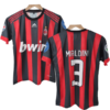 Ac Milan home maldini retro jersey number 3 printed product