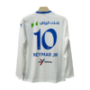 Al hilal away full sleeve jersey Neymar number 10 printed product back