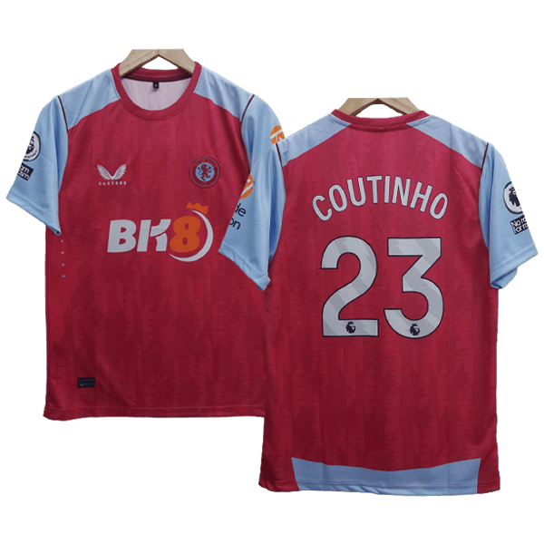 Coutinho Aston Villa 2023-24 embroidery jersey product