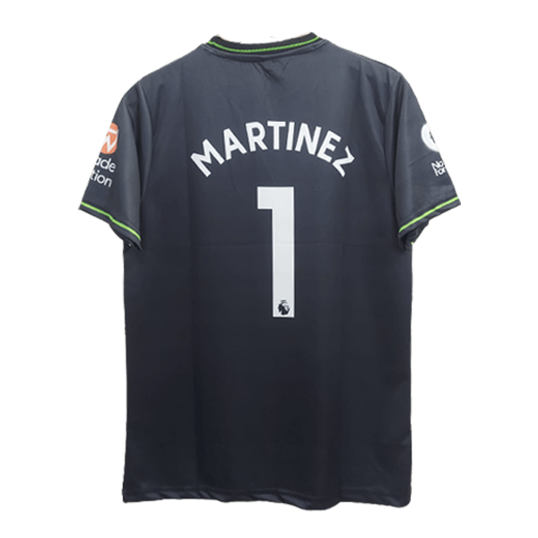 Aston Villa 2023-24 EMI Martinez jersey product number 1 printed