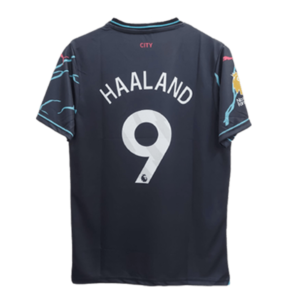 Manchester city third kit Haaland number 9 printed product back