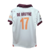 Manchester city 2023-24 away jersey de bruyne number 17 printed product back