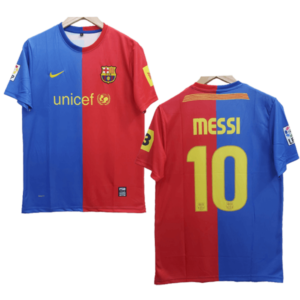 Barcelona 2008-09 Messi number 10 printed home jersey product