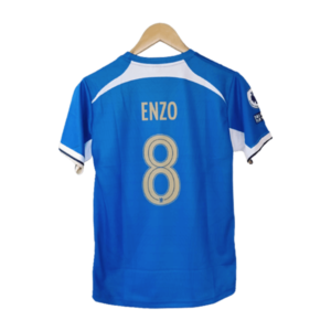 Chelsea 2023-24 home jersey Enzo Fernández number 8 printed product back