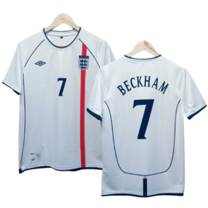 David Beckham 2001-02 England home jersey product